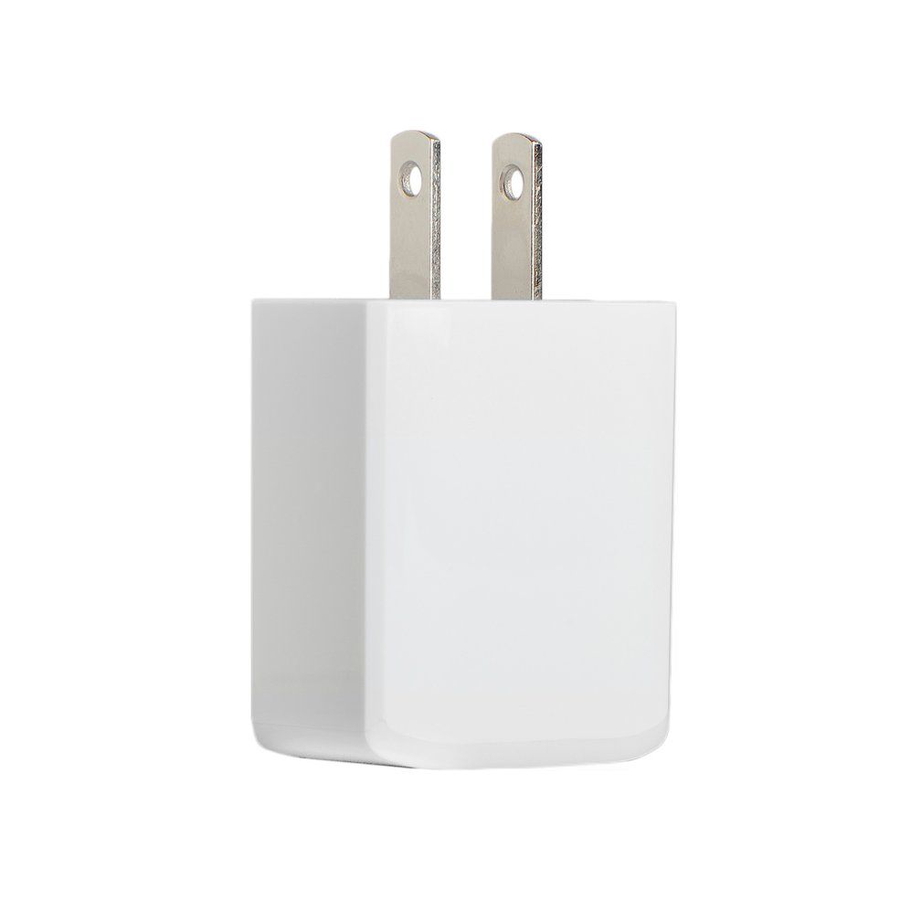 White USB Charger 5V Universal Portable Tl Charger Adapter Phone Charger