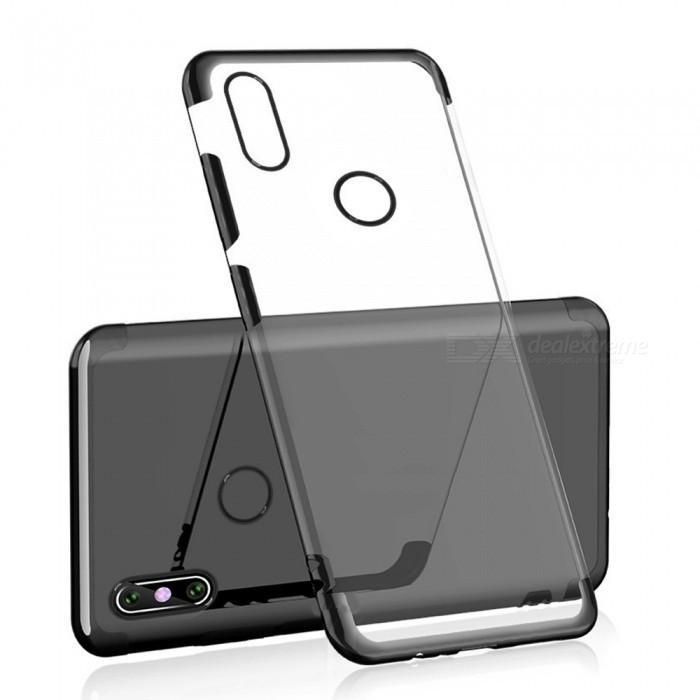 Tpu Back Cover for Redmi 6 Pro/A2 Lite - Transparent And Black
