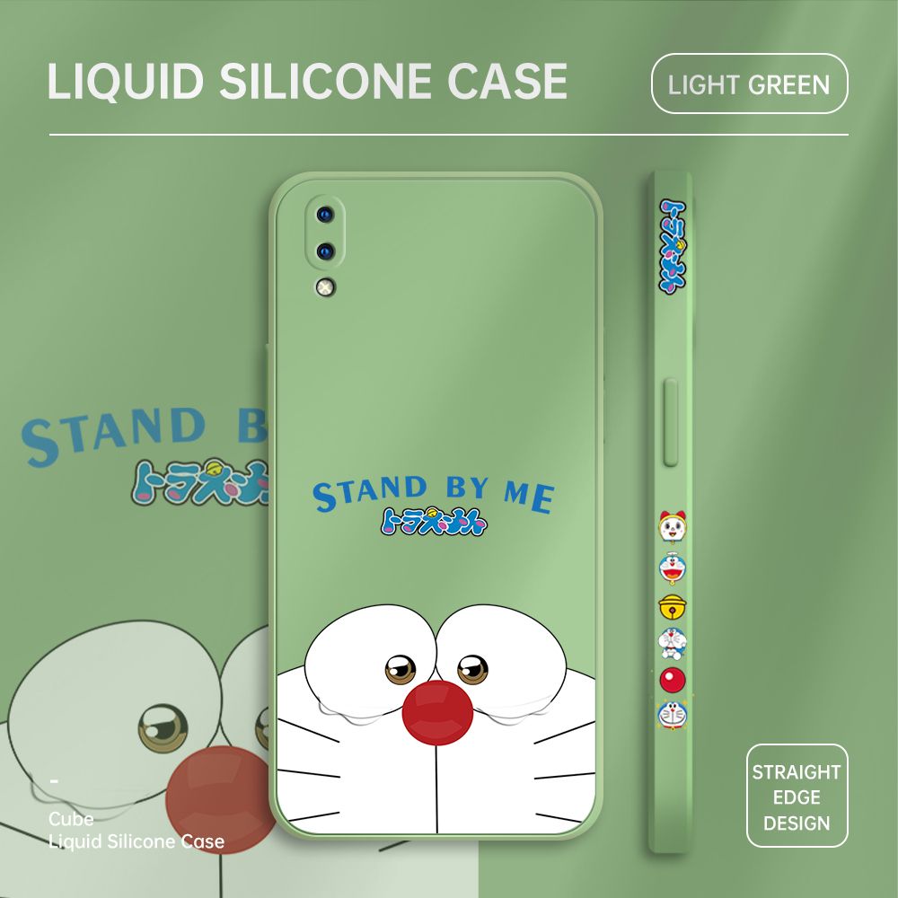 ZeroQiQi for Vivo Y93 Case Cartoon Weeping Cat Phone Cover Soft Full Lens Protection Casing Ultra Thin Soft Liquid Silicone Phone Cases
