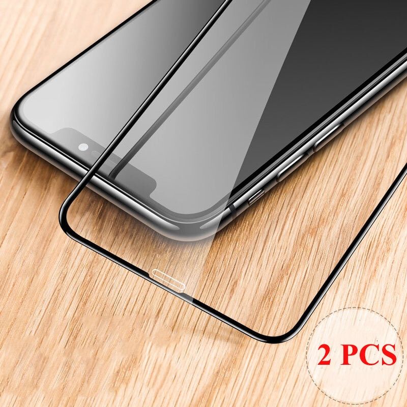 [Order message mobile phone model]2 PCS / Lot For iPhone XS Max Tempered Glass Full Screen Protector Armor Film For iPhone XR iPhone XS Glass