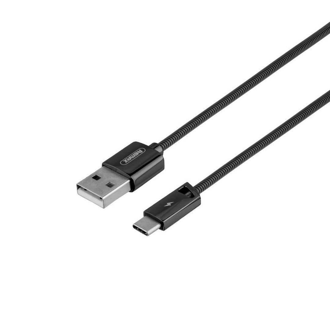 REMAX-RC-166A Zinc alloy Kinry Series Data Cable For Type-C & Micro