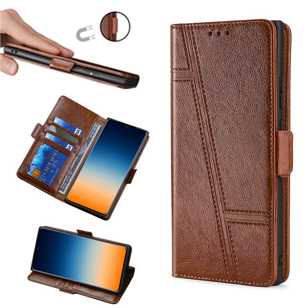 Case For  Realme 9 Pro+ Plus casing  Wallet protective cover Magnetic buckle leather flip cover TPU back cover Insert bag mobile phone case