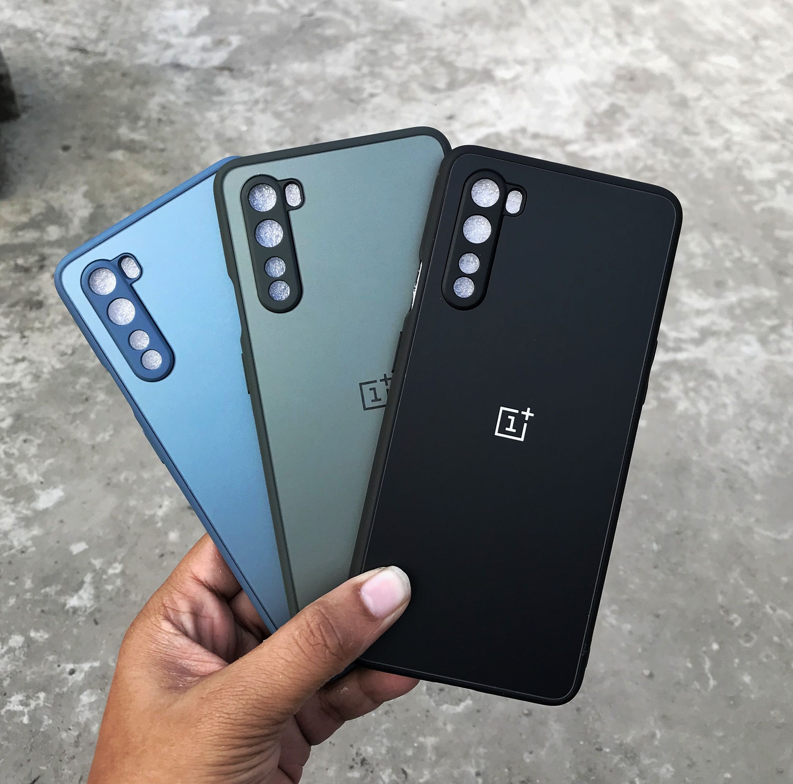 Oneplus Nord Matte Finishing Protective Glass Back Cover - Phone Back Cover - Phone - Camera