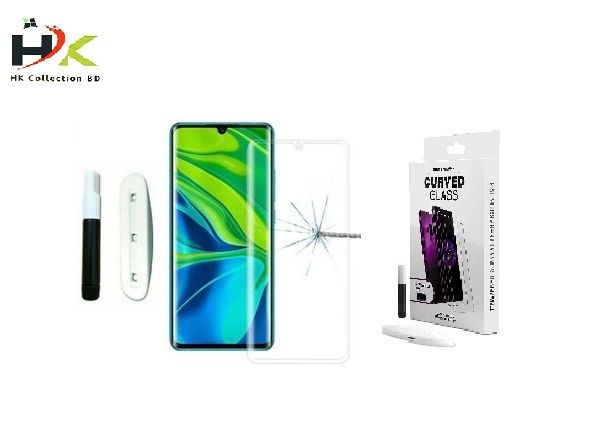 For Xiaomi Mi Note 10 Pro Full HD Curved Edge Liquid UV Tempered Glass Screen Protector Better Then 6D / Rinbo / OG Glass