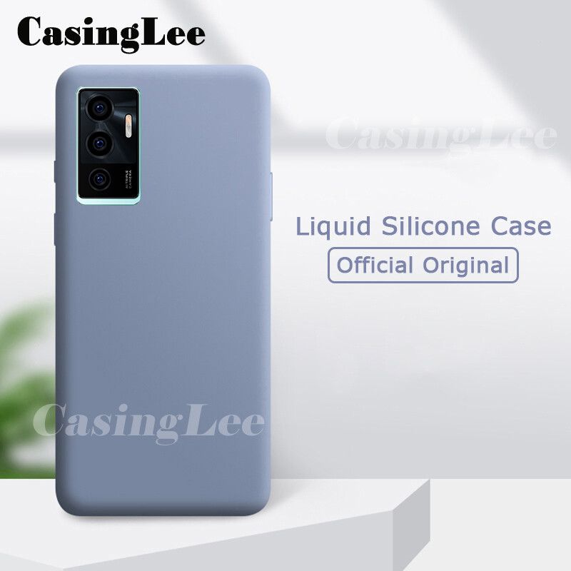 Casinglee For VIVO V23E Case Soft Silicone Cover Environmentally Silicone Back cover VIVO V23E Phone Cases For girls and Boys