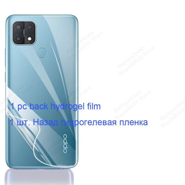 For Realme C21a Hydrogel Back Poly - Transparent
