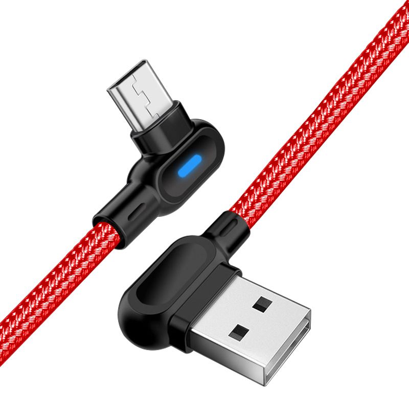 Samsung Huawei Xiaomi Oppo Vivo Android Phone Micro USB Cable Nylon Braided Fast Charging Data Cable Wire Cord ( 1/2m) Good effect and easy to use