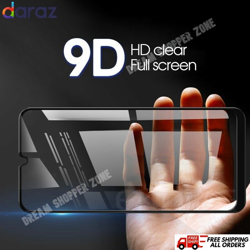 Samsung Galaxy M21 / Samsung Galaxy M31 - Premium Quality Full Cover 6D Glass HD Clear Scratchproof Tempered Glass Screen Protector
