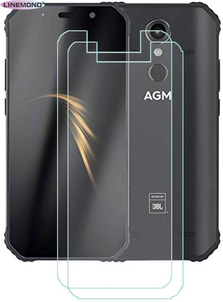 (2-Pack) Screen Protector for AGM A9, Anti Scratch 9H Hardness Protective Film Premium HD Clarity Tempered Glass Friendly Designed for AGM A9 (5.99#34;)