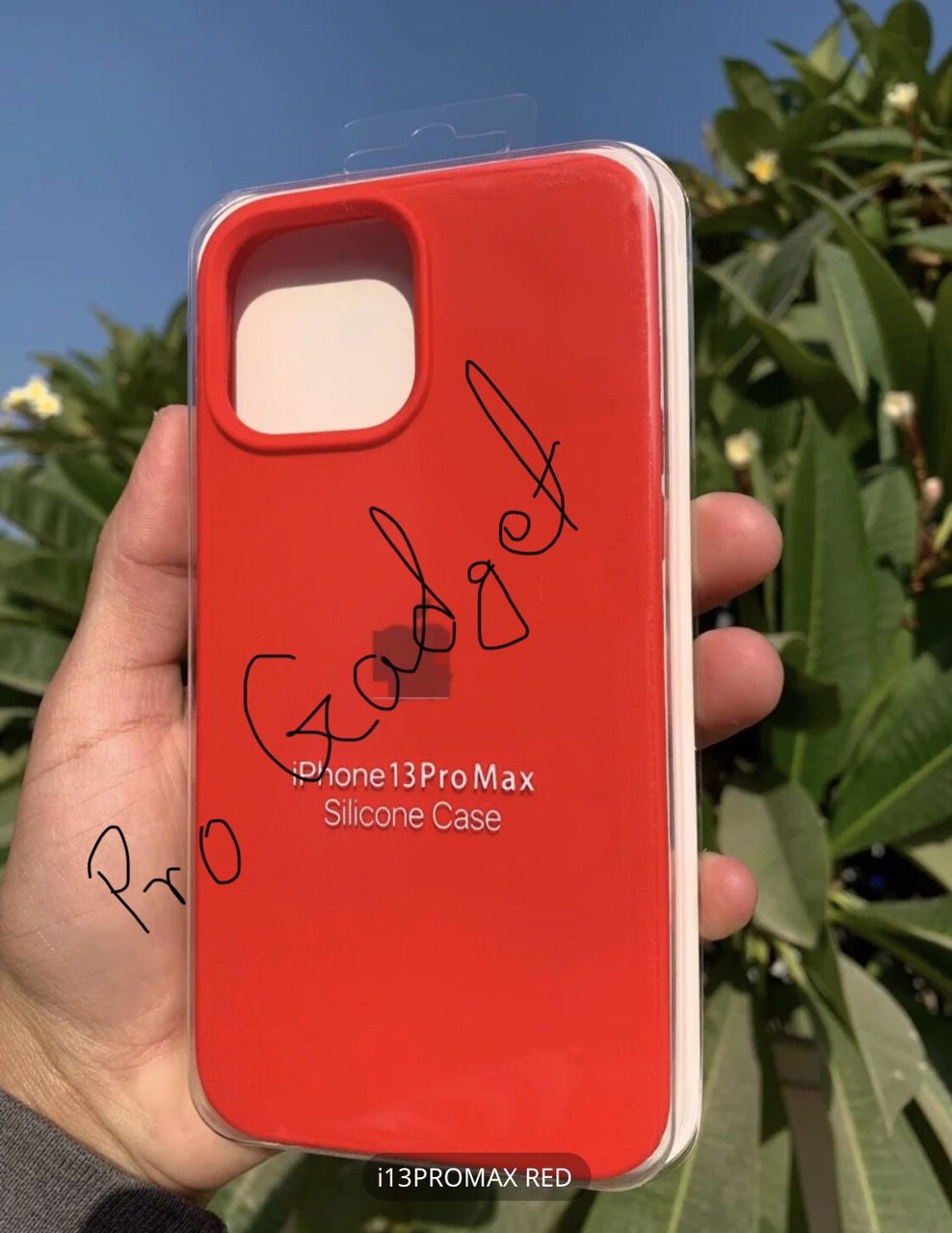 Official silicon case for iphone 13 pro max (6.7)