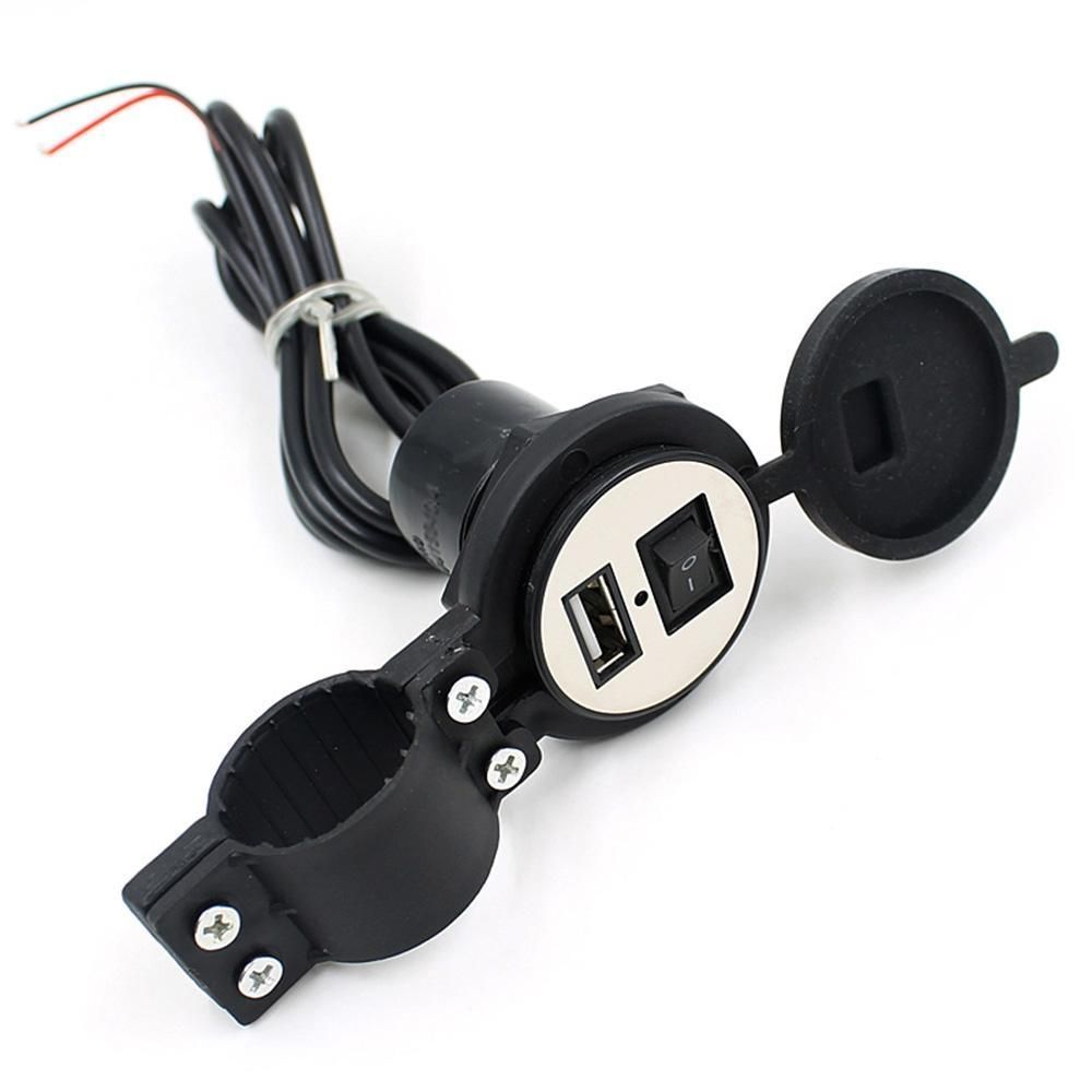 Waterproof Motorcycle Smart Phone USB Charger Power Adapter