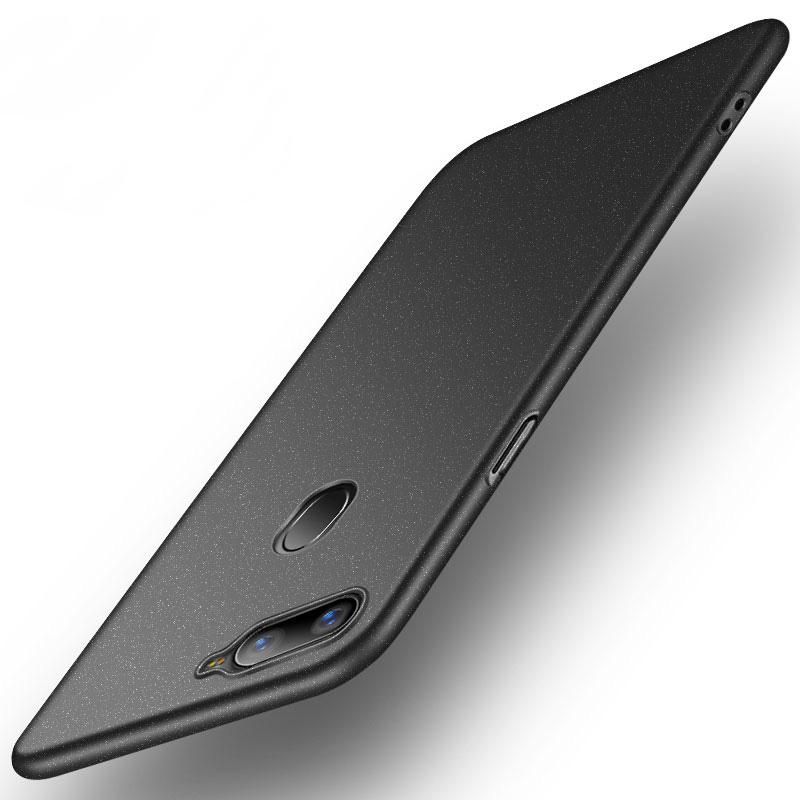 For OPPO A12 / A7 / A5s Case, Ultra Thin Matte Finish Hard Plastic Case Protective Cover Anti Fingerprints Slim Phone Casing Back Cover