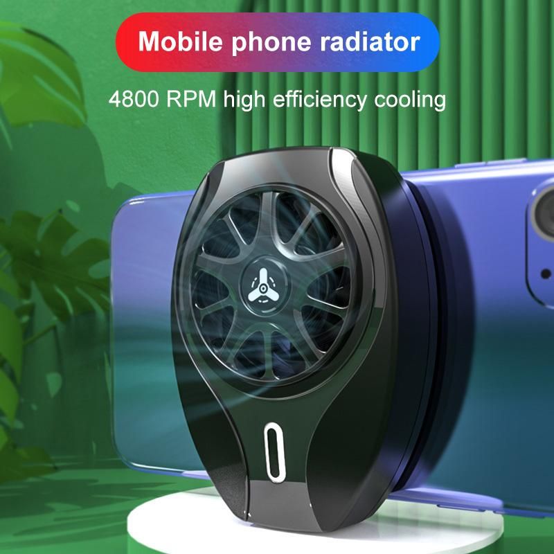 Universal Mobile Phone USB Game Cooler System Cooling Fan Gamepad Holder Stand Radiator For iphone Huawei samsung phone with wear-resisting property
