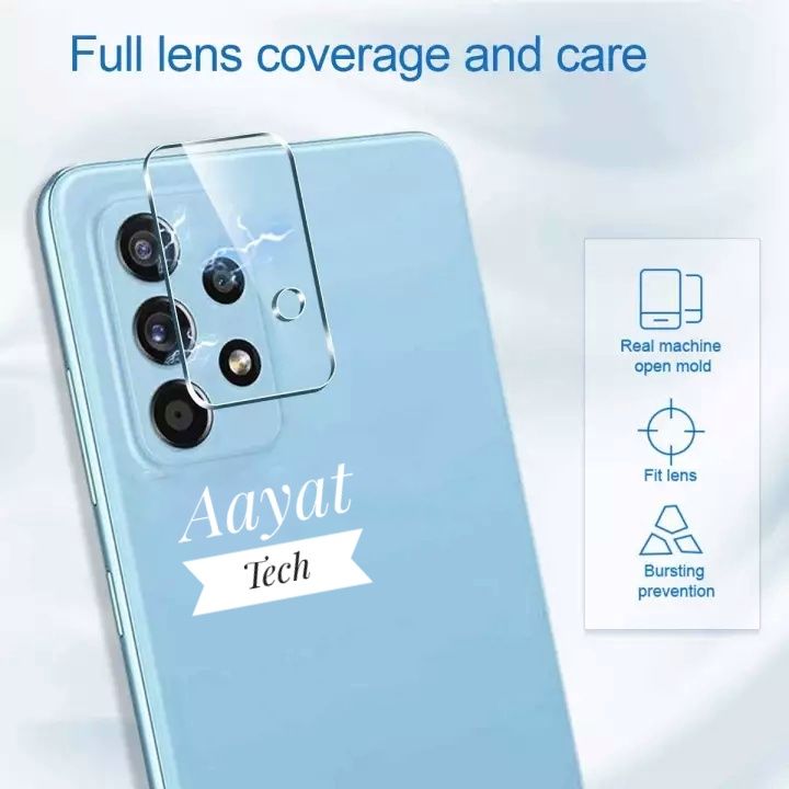 Samsung Galaxy A52s / Galaxy A52 (4G) / Samsung Galaxy A52 (5G)/ Samsung Galaxy A72 (4G) Rear Camera Lens Protector Back Camera Lens Protector Upgraded HD Clear Scratch Resistant