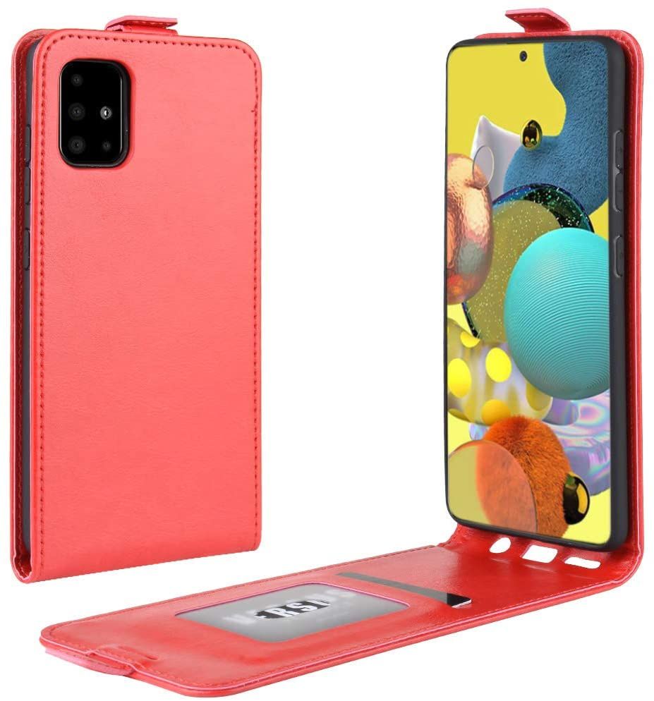 Galaxy A51 5G Case Samsung A51 5G Case, Vertical Flip Folio Phone Case PU Leather Protective Cover Magnetic Closure Shell with Card Slot for Samsung Galaxy A51 5G Phone case
