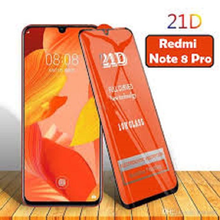 9D 11D 21D  Tempered Glass Protector For Mi Redmi Note 8pro