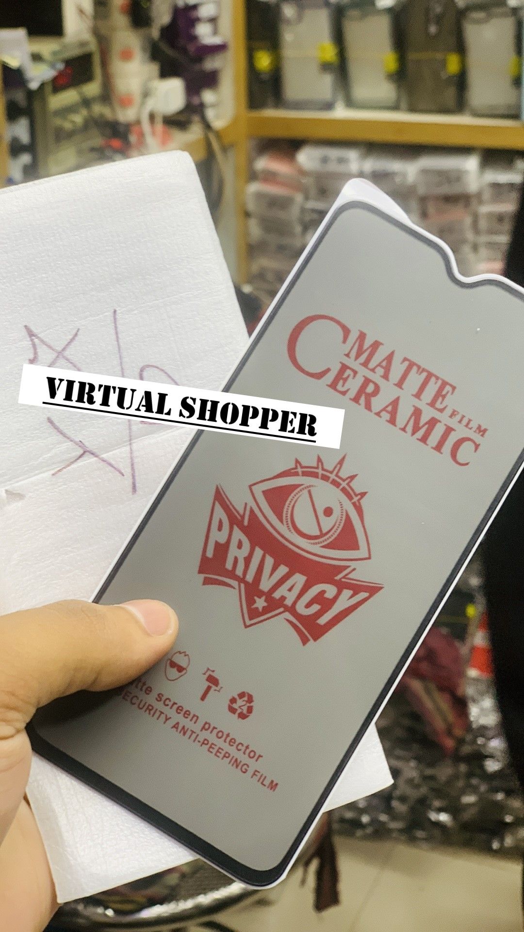 Vivo Y11/Y12/Y13/Y15/Y17/U10/U3X Privacy Matte Film Ceramic Screen Protector