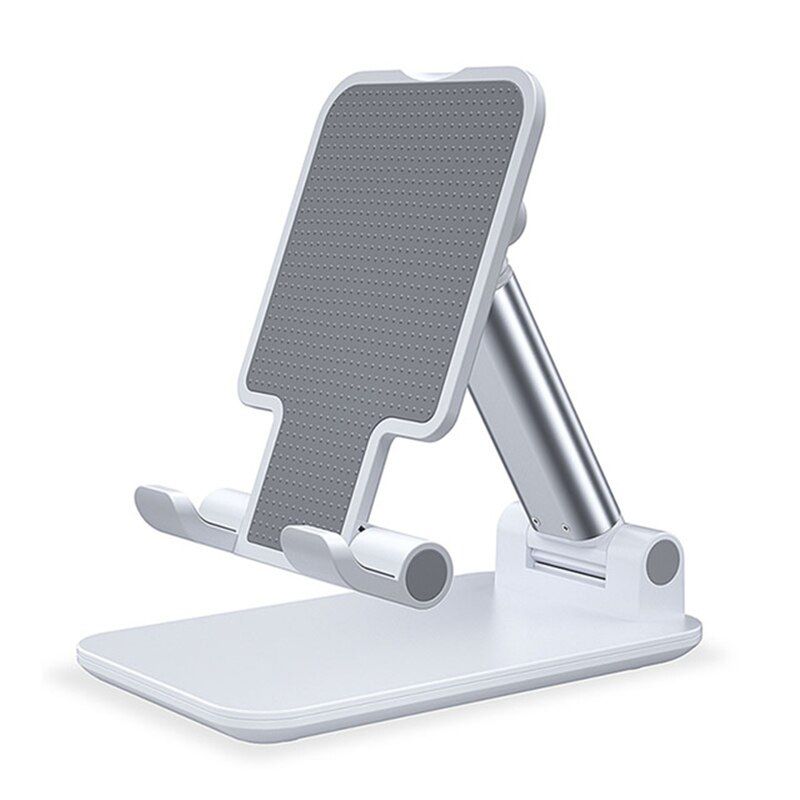 Slim Folding Metal Desktop Stand Universal Adjustable Phone Holder Stand For iPhone Tablet Phone Desk Stand Mount Support