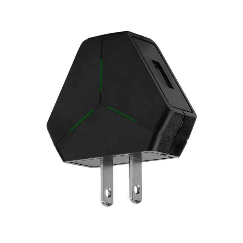 Super Lightweight 2.1A Luminous Type 2 Ports Micor USB Travel Adapter Charger