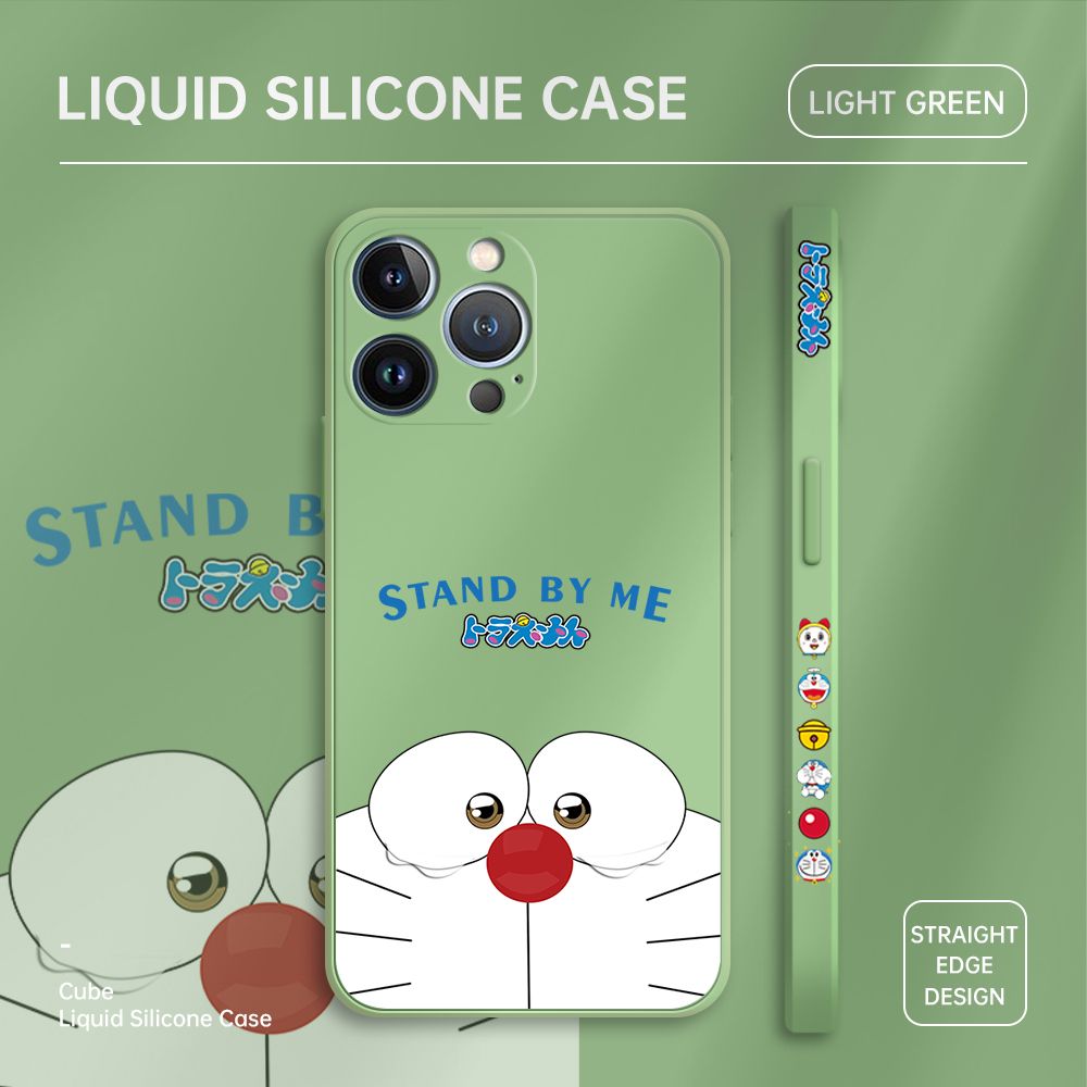 ZeroQiQi for iPhone 13 Pro Case Cartoon Weeping Cat Phone Cover Soft Full Lens Protection Casing Ultra Thin Soft Liquid Silicone Phone Cases