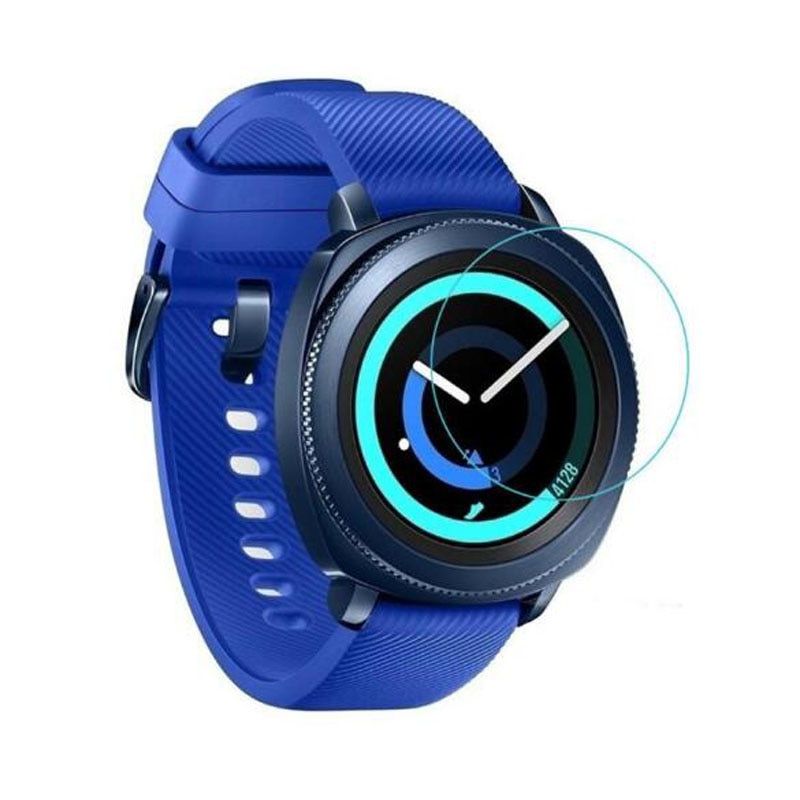 Ultra thin Clear Protective Film Guard For Samsung Gear Sport SM-R600 Tempered Glass Protector Smart Watch Display Screen Cover