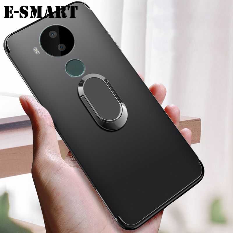 Phone Case Nokia C30 Back Cover Soft Full Protector Shockproof Car Magnetic Bracket Ring Phone Cover For Nokia C30 Back Cover