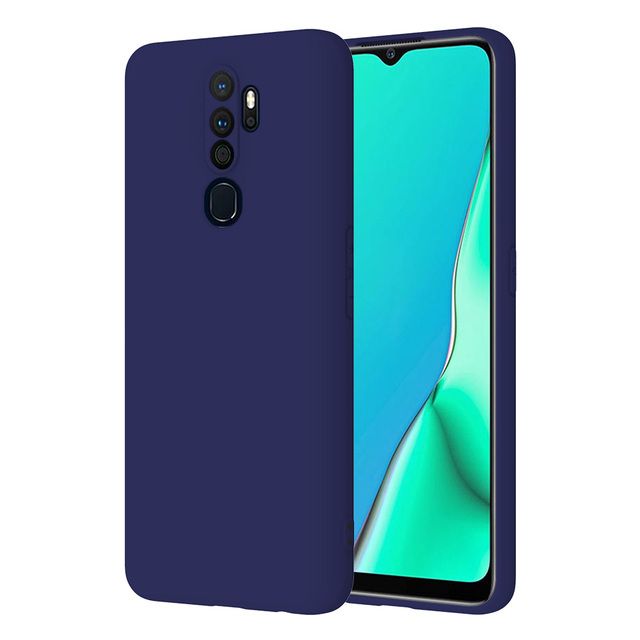 Candy Solid Color TPU Silicone Case For OPPO reno 2  Matte Phone Cover
