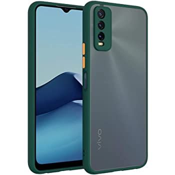 Vivo Y70s / Vivo Y51s / Vivo iQOO U1 - Soft Silicone Bumper Luxurious Translucent Smoky Matte Shockproof Back Cover Case