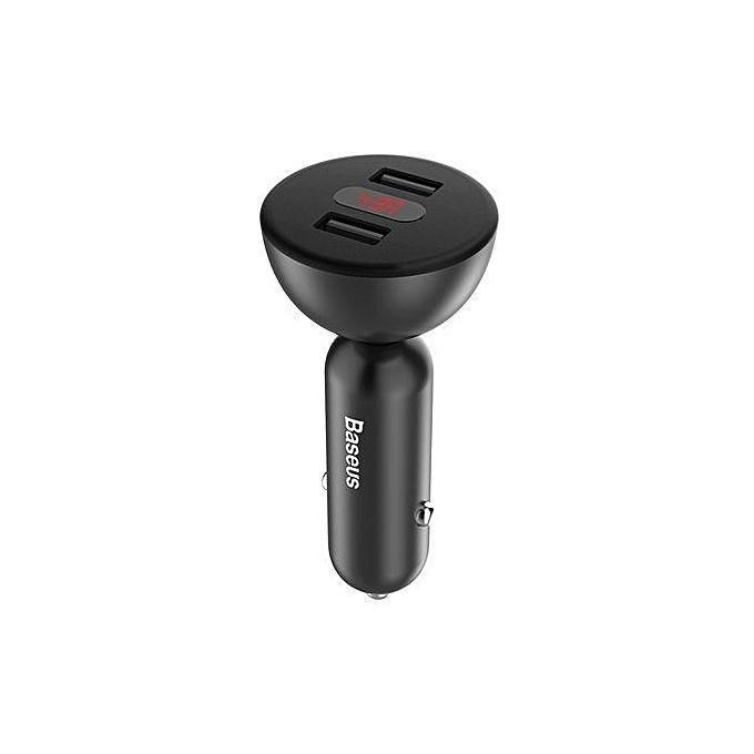 BASEUS CCALL-YT01 Shake-Head Dual USB Fast Car Charger