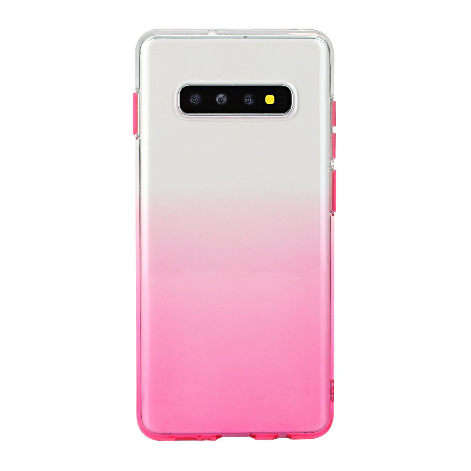 For S10 S10E S10plus S20 Note10 Note20 adient Contrast Color PU Soft Protective Case Style