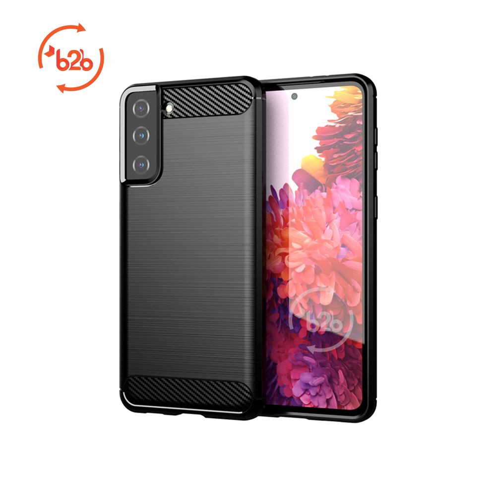 Samsung Galaxy S21 Ultra / S21 / 21 Plus / S30 Plus Case Carbon Fiber Back Cover - Camera