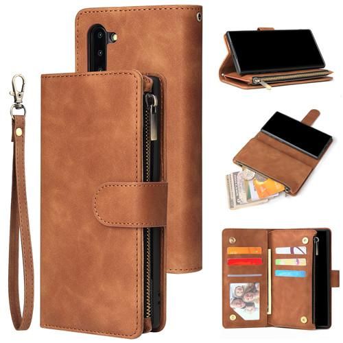 For Samsung Galaxy Note 10 Plus Note 10 Pro Vintage Flip Case For Galaxy Note 10 PU Leather Card Slot Wallet Case