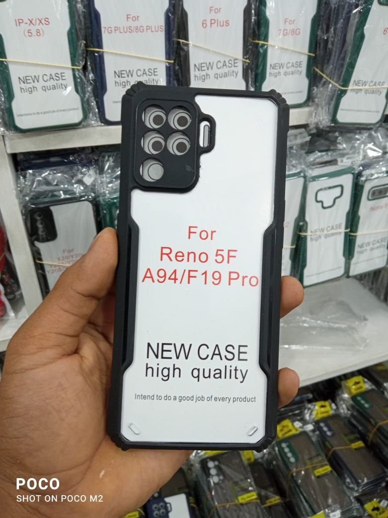 Oppo Reno 5F/Oppo A94/Oppo F19 Pro Hard Case Transparent clear Matte xundu Shockproof Slim Thin Cover Phone Case