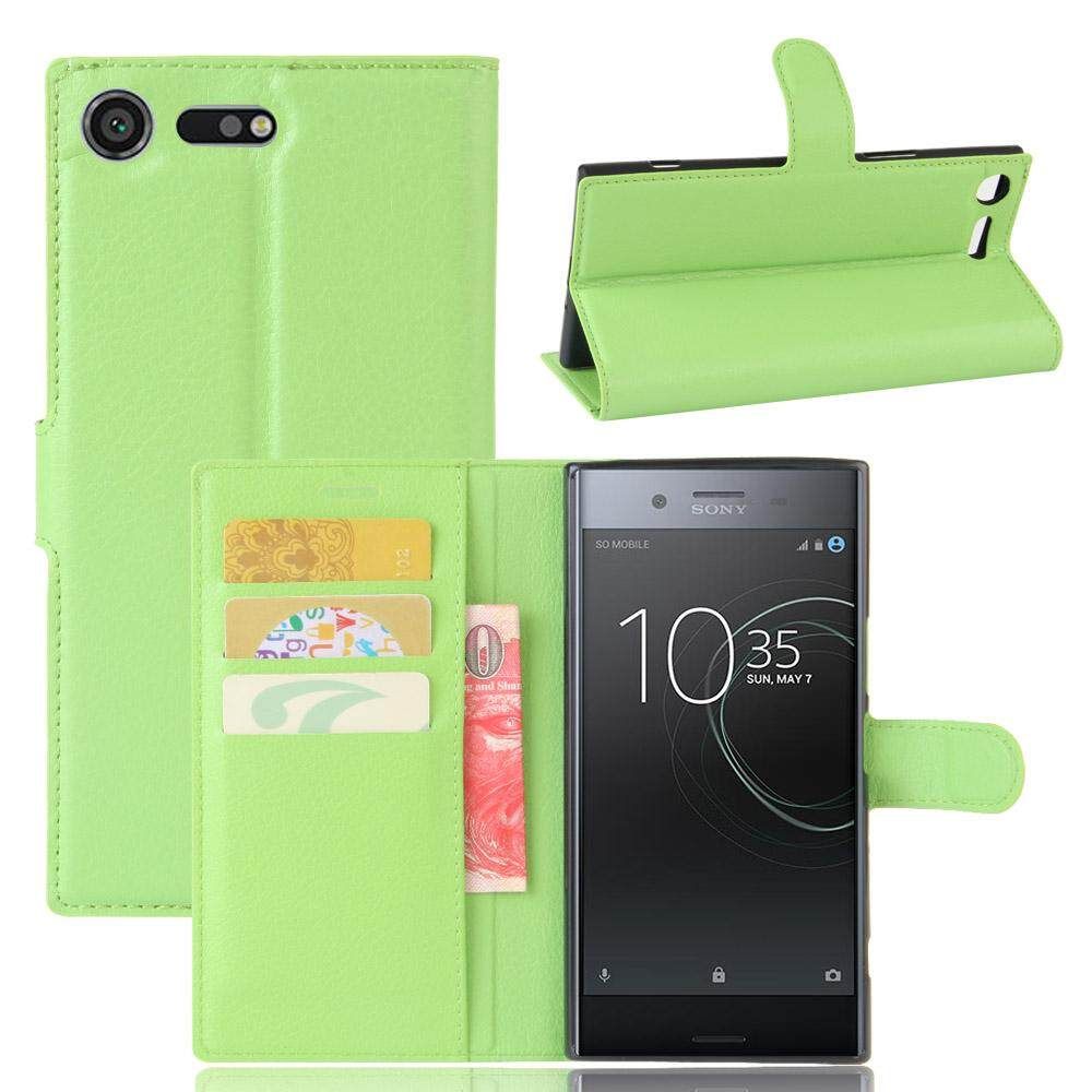 PU Leather Cover For Sony Xperia XZ Premium Case Flip Magnetic Closure Stand Wallet Phone Casing
