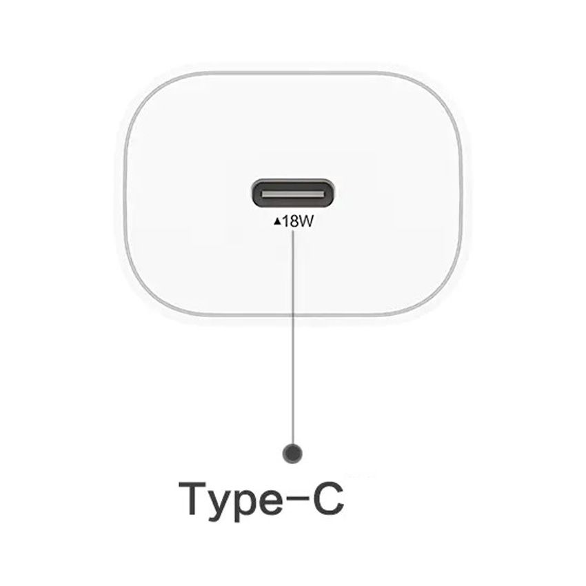 Pisen 18w Type-C PD Fast Charging Adapter For Google Pixel