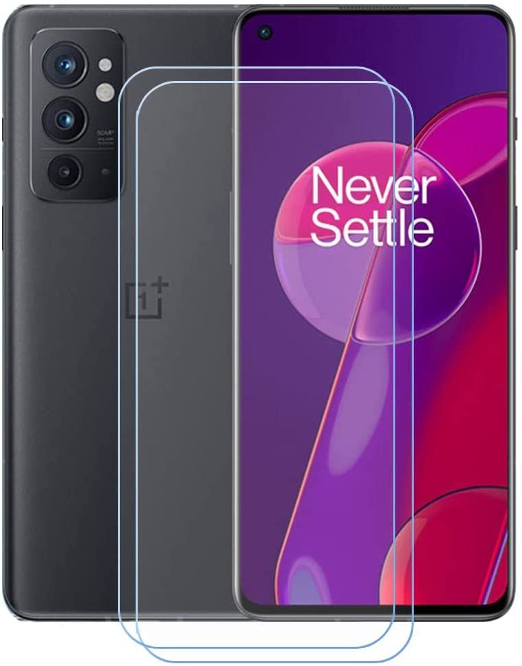 (2-Pack) Screen Protector for OnePlus 9RT MT2110, Anti Scratch 9H Hardness Protective Film Premium HD Clarity Tempered Glass Friendly Designed for OnePlus 9RT MT2110 (6.62#34;)