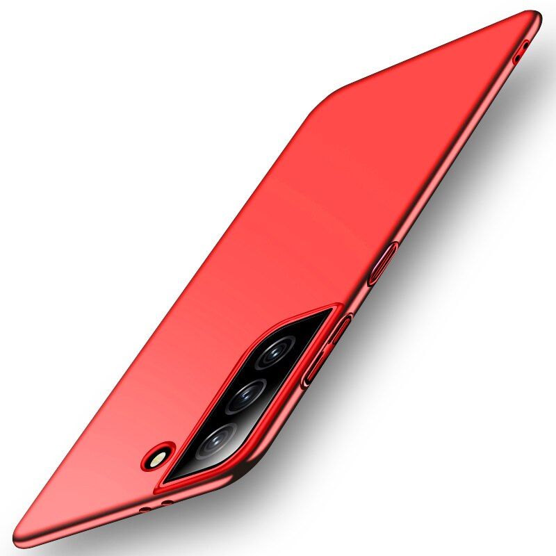 Ultra Thin Hard Case For Samsung Galaxy S20 Fe S21 Note 20 Ultra 9 8 10 S9 S8 Plus S10e Lite Matte Solid Color Back Case Cover