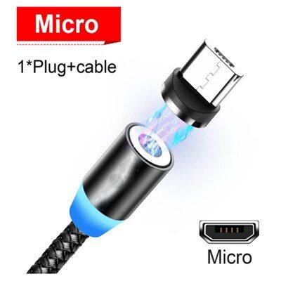 Magnetic Charger Cable Fast Charging Micro USB Cable For Philips S260 S351F S397 S561 S257 S395 S318 S327 S386 V787 X596 S562Z