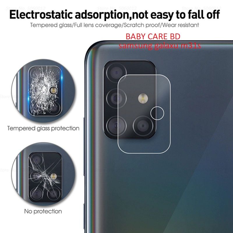 Samsung  M31s Camera LEns Protective  Glass Best Quality Longibity