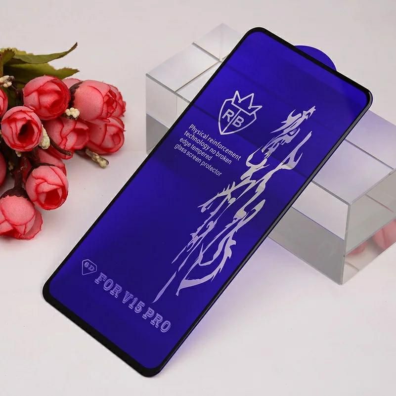 Vivo v15 pro prem1um রিয়েল 6d টেম্পার্ড গ্লাস স্ক্রিন রিনবো টেম্পার্ড গ্লাস