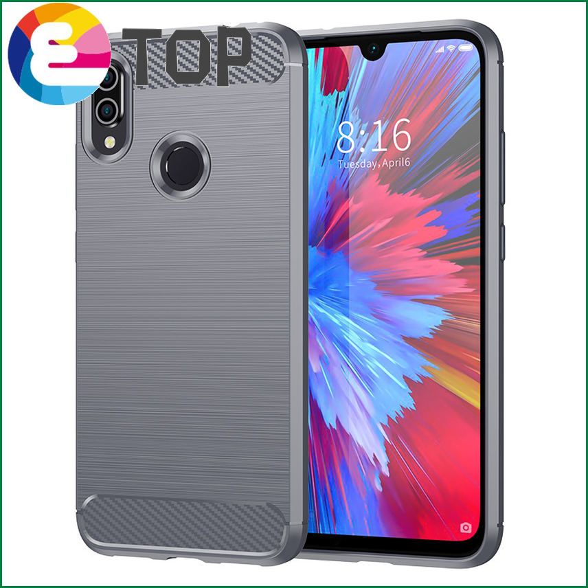【ETOP】For Motorola Moto G Fast Case Cover G5 G6 G7 G8 Plus Play Soft TPU Rubber Shockproof Bumper Carbon Fiber Case Moto G8 Power