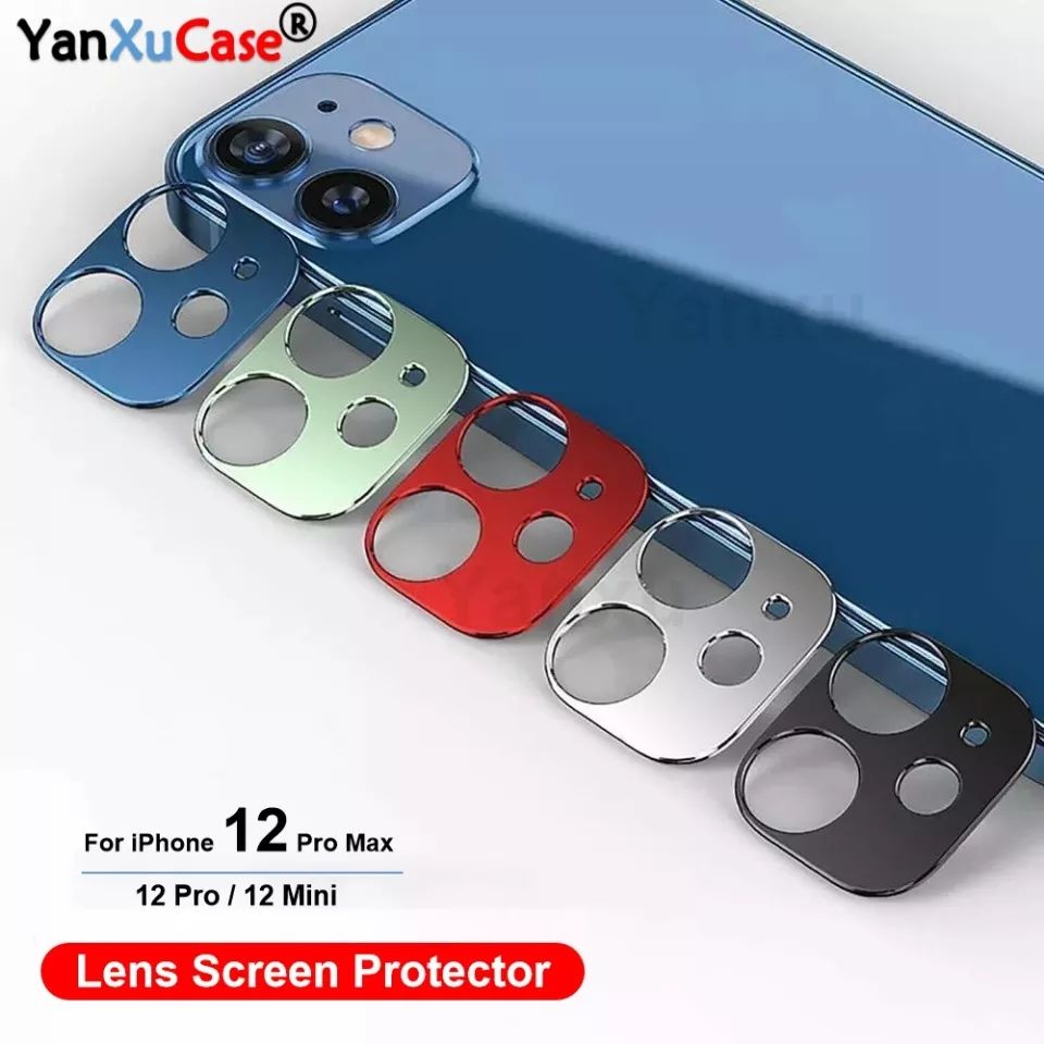 Camera Lens Protective Metal Ring Case for iPhone 12, 12 Pro, 12 Pro Max