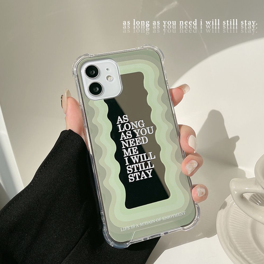 Mirror and Wave Pattern Case Soft Silicone Cover Mobile Phone Protective Case for iPhone 14promax/14pro/14plus/14/13promax/13pro/13mini/13/12promax/12pro/12 Mini /12/11promax/11pro/11/ XR / XS Max / X/Xs/7 /8 Plus/7plus