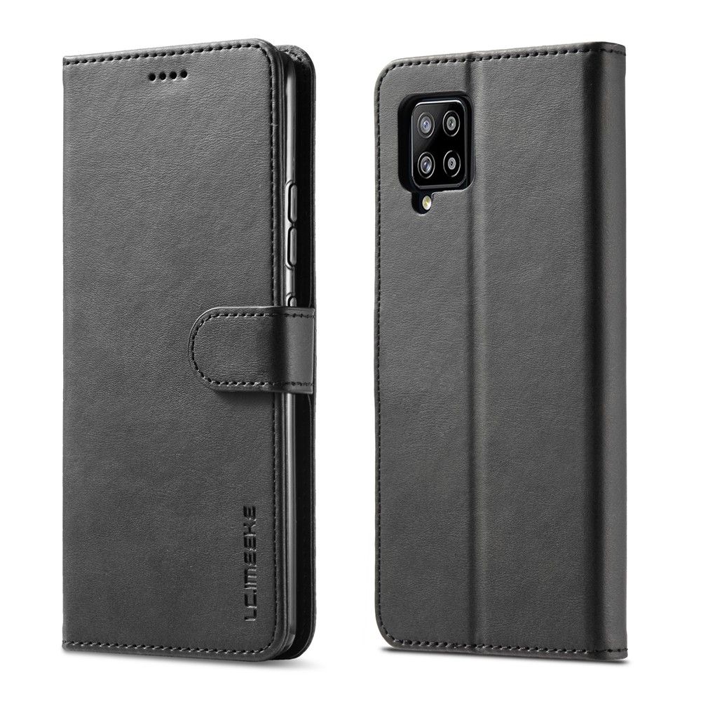 For Samsung Galaxy A12 / A02S / A32 5G / A42 5G / A52 5G / A72 5G Case Leather Wallet Card Slots Flip Cover With Stand Holder Cellphone Casing