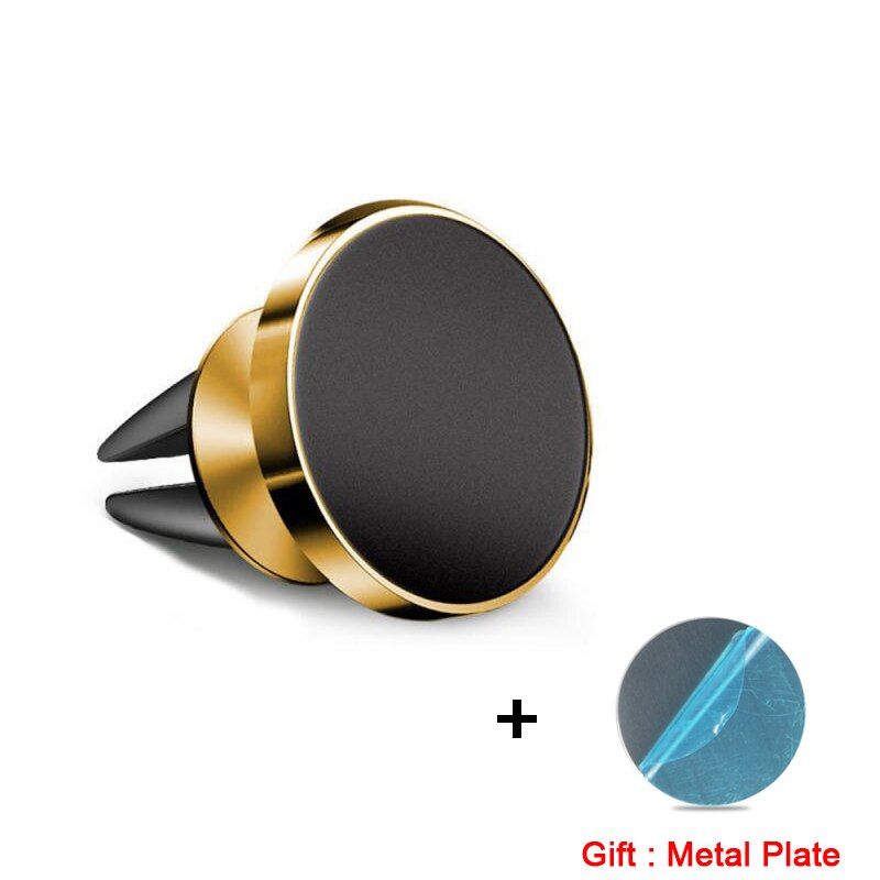 Universal Magnetic Phone Holder for Samsung A50 Car Phone Holder Magnet Holder for Mobile Phone on Car 360 Rotable Bracket Stand
