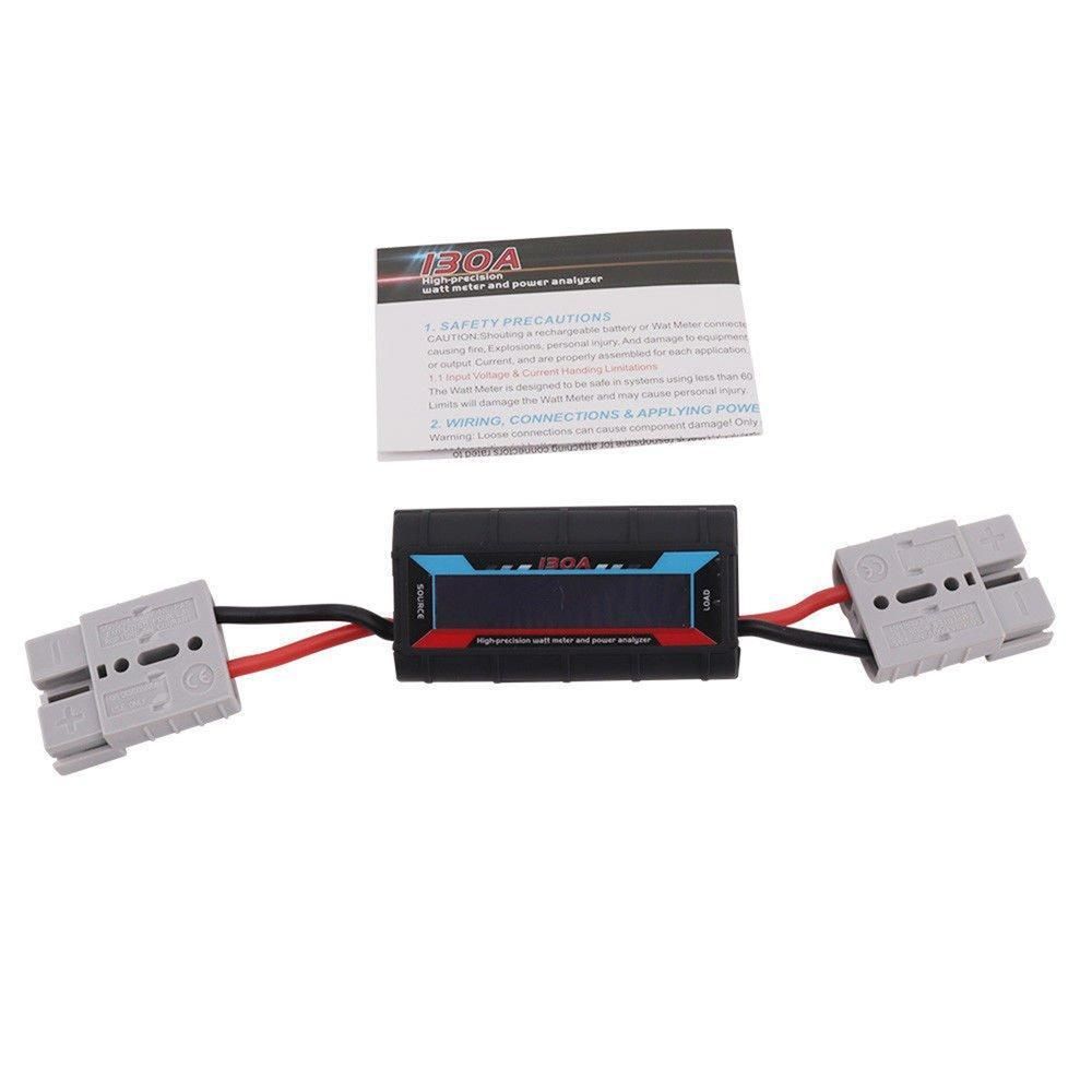130A Watt Meter Power Analyzer Digital LCD Solar Volt Amp