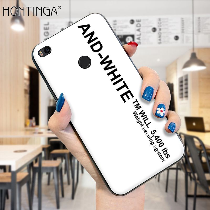 Hontinga for Xiaomi MAX 2 Case Simple Generous Clean Color Girls Boys Cases Shockproof Soft Silicone TPU Phone Cover