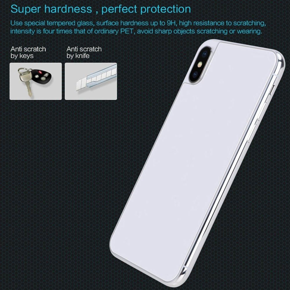 JO NILLKIN 9H High Hardness Back Screen Protector Protective Film For iPhone X - transparent