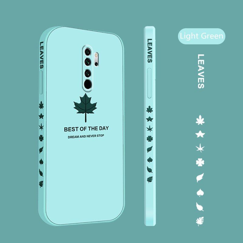 Maple Leaf  Silicone Case for Xiaomi Redmi Note 7 8 9S Pro Mi 10 11 Lite Ultra 9T K20 K30 Shockproof Back Soft Cover capa