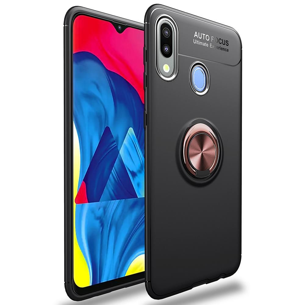 Shockproof Case For Samsung Galaxy M20 Phone Case Ring Stand Phone Back Cover